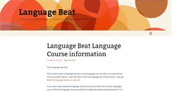 Desktop Screenshot of languagebeat.com